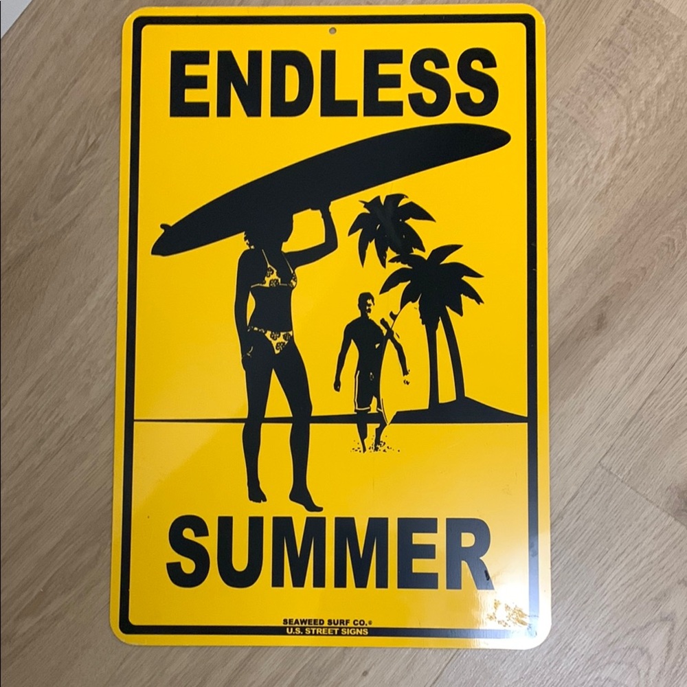 Endless Summer Surf Sign